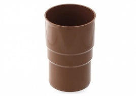 Муфта трубы "KraftBerg" коричневый